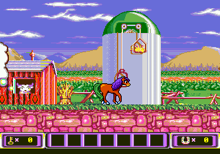 Crystal's Pony Tale (USA) In game screenshot
